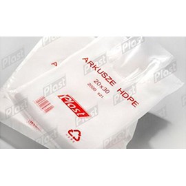 20x30cm Counter Film Butcher Meat Fish Feed Plastic HDPE 2000pcs