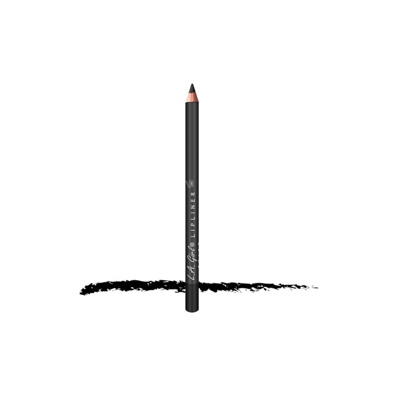L.A. Girl Lipliner Pencil 520 Black by L.A. Girl