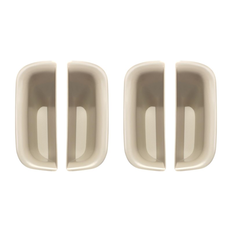 VLSDJ 4 Pieces Car Interior Door Storage Box Suitable for