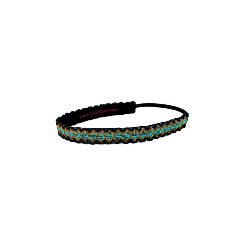 SoCalGroove Zig-Zag Headband 7/8"