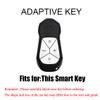 HIBEYO Key Fob Cover Compatible with Xpeng Xiaopeng P5 P7