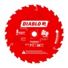Diablo Framing Saw Blade for Wood - 7-1/4" Diameter, 24