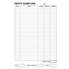 Cherry Petty Cash Log Book A4 100pages 80gsm