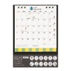 Midori 31311006 2025 Calendar Tabletop S Uncle Pattern