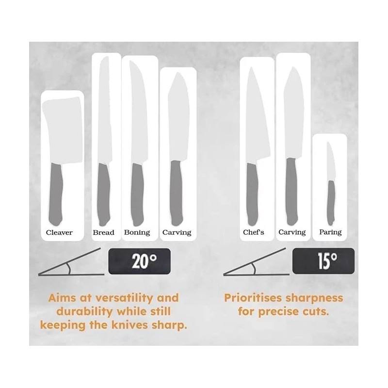 Unbranded Tumbler Diamond Sharpener Tumbler Rolling Knife Sharpening 15° And