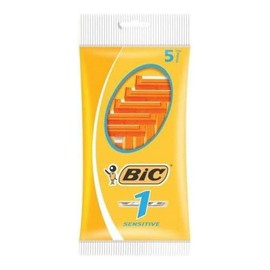 Bic 1 Sensitive Einwegrasierer, 5er-Pack