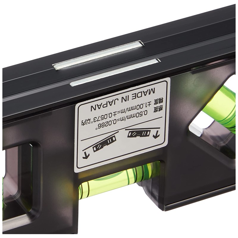 Ebis ED-15TB3 Mini Level Tobisan Level, For Scaffolding Assembly, Black