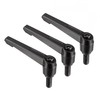 TA-VIGOR 3Pcs Adjustable Clamping Lever Handles, M10 x 25mm Locking