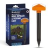 Brookstone Solar-Powered Mole Repeller & Pathway Light – Dual-Purpose Sonic