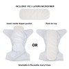 WIRESTER Set of 2 Baby Cloth Diaper One Size Adjustable