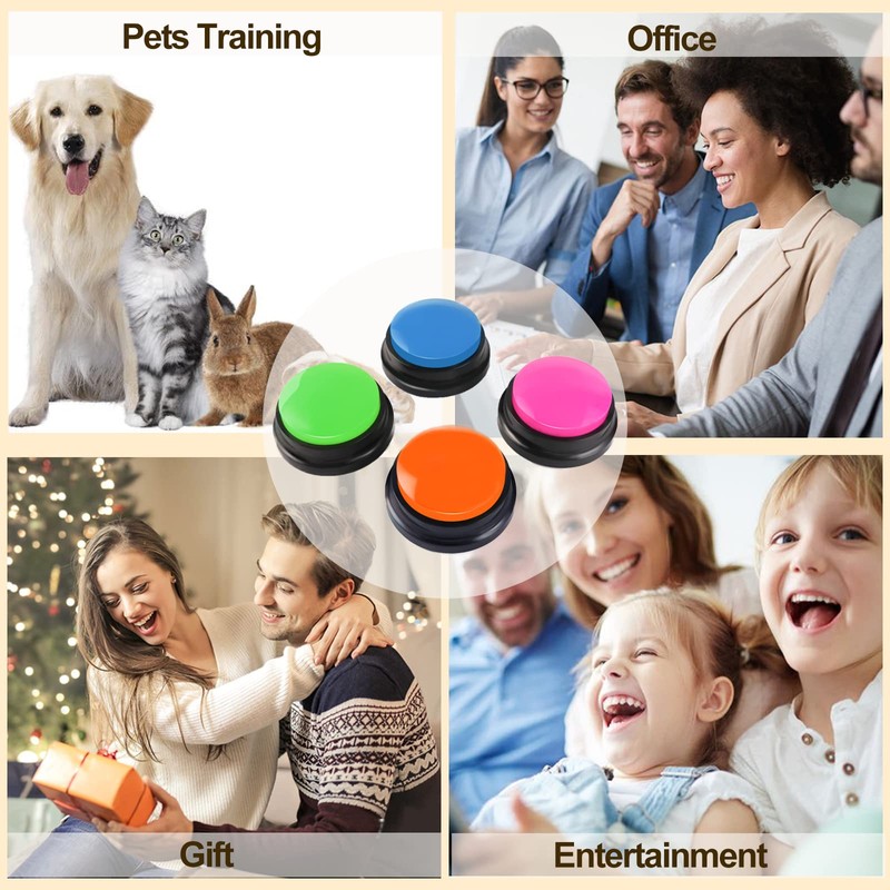 Dog Buttons Talk Training, Dog Buttons for Communication Pet Talking