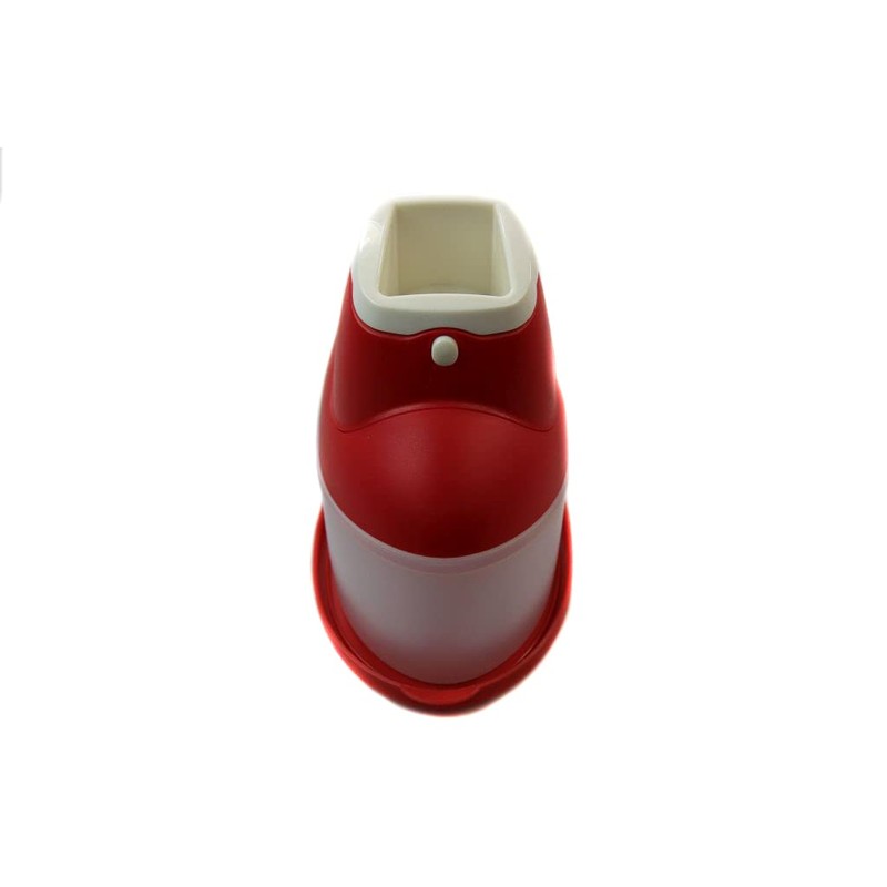 TUPPERWARE Chef Mahl-Chef rot-weiß D126 Reibe Nüsse Käsereibe Universalmühle