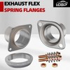 Exhaust Flange 3" Quick Exhaust Flex Spring Flanges with Bolts