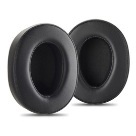 Premium Replacement WH-H900N Ear Pads/MDR-100ABN Ear Pads Cushions compatible with Sony WH-900N and Sony MDR-100ABN headphones (Black). Premium Protein Leather | High-Density Foam | Great Comfort