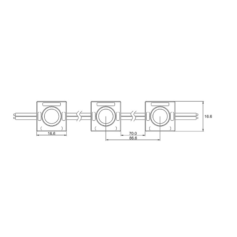 Mextronic LED Module Set: 20x 1 LED Power Module HL01