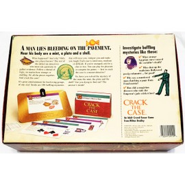 Milton Bradley Crack The Case ~ A Compendium of Mini-Mysteries