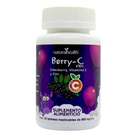 Berry Kids Vitamina Tabletas Masticables Niños Natura