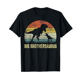 Big Brothersaurus T Rex Dinosaur Big Brother Saurus Family T-Shirt