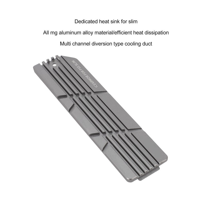 NVME M.2 SSD Heatsink for Slim 2 in 1 Professional