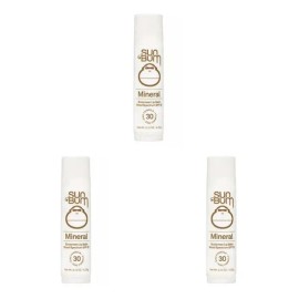 3 X Bálsamo Labial Protector Solar Fps 30 Sun Bum 4.25g