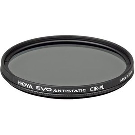 Hoya EVO Antistatic 62mm Circular Polarizer — Premium Optical Glass w/ 16-Layer SMC, 3mm Low-Profile Aluminum Frame - Stain & Scratch Resistant Polarizing Filter to Enhance Clarity & Vibrant Colors