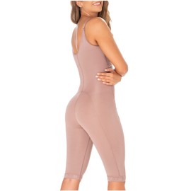 DIANE & GEORDI 3616 Full Body Shaper for Women | Fajas Colombianas Cocoa XL