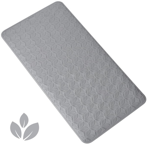 WRISIN Bathtub Mat Non Slip with Suction Cups - 100%