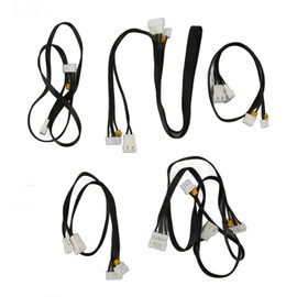 5Pcs Limit Switch Extension Cable X Y Z E Axle PVC Plug and Play Stepper Motor Extension Lines for Ender 5 3D Printer