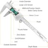 Digital Caliper, 6 inch Caliper Extreme Accuracy Measuring Tool with