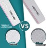 FANDAMEI Double Sided Nail Files, 15pcs Nail Styling Tools -