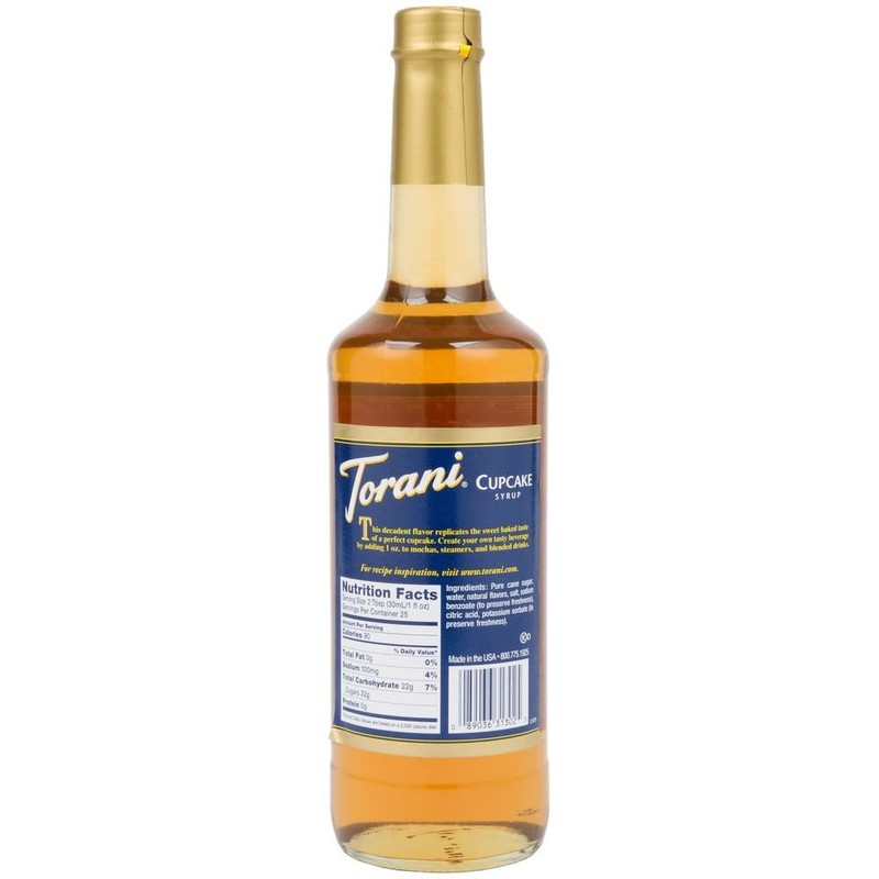 Torani Cupcake Syrup, 750 ml