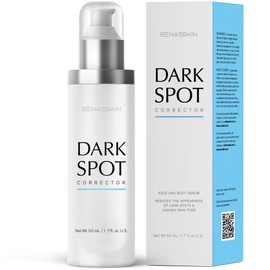 EnaSkin Dark Spot Remover for Face and Body: Advanced Formula Spot Corrector Cream to Fade Age Spots, Sun Spots, Freckles, Melasma, and Brown Spots for Women and Men (1.7 Oz)
