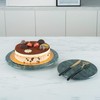 Creative Home Natural Marble Round Trivet Cheese Board Dessert Serving