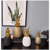 Stecto Decorative Pineapple Gold, Nordic Modern Resin Pineapple Ornaments, Decorative