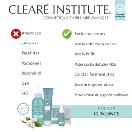 Colour Clinuance, 5.34, Light Brown Luminous, Hair Dye for Sensitive Hair Permanent Colouring without Ammonia, More Shine Intensive Colour 100% Coverage, Dermatologically Tested