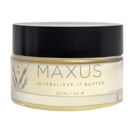 MAXUS Nails Jojoba Butter, Cuticle & Dry Skin with All Natural Hemp Seed, Lavender Oils & Vitamin E, Vegan & GMO-Free, Strengthens Nails & Cuticles, Stops Splits & Cracks, 1 oz