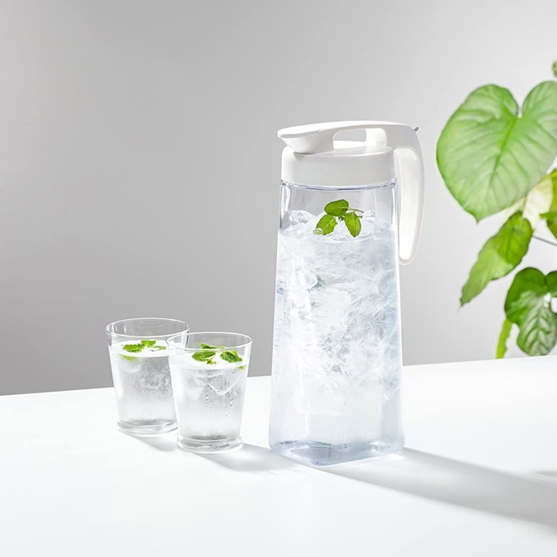 Iwasaki Industrial Cold Water Bottle K-1287 W Seamless Pitcher 9.1