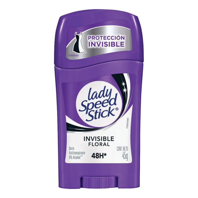 Desodorante en barra Lady Speed Stick Invisible Floral 45g