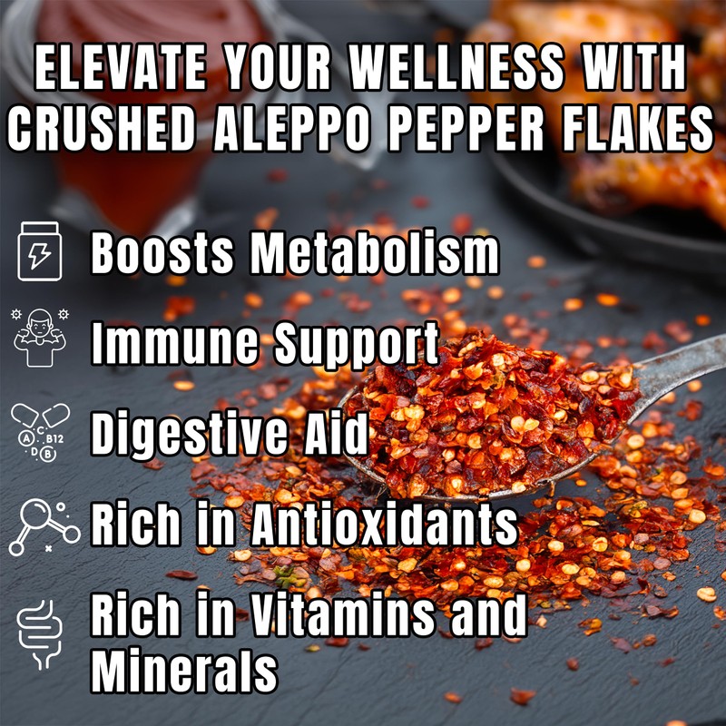 Aleppo Pepper - Pul Biber Turkish Spice - Alepo Flakes