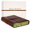Venezia Romantica Large Leather Bound Journal, Made in Italy, Writing