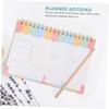 GRIRIW 2024 Planner Notepad Spiral Bound Monthly Planner To-do List