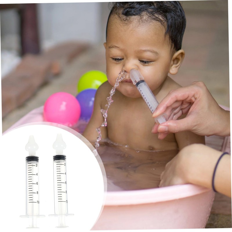 OHPHCALL Nasal Irrigators Set for Baby Nasal Cavity Cleaning Tools