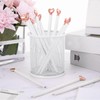 Thenshop 24 Pcs Heart Shaped Pens Retractable Metal Cute Pens