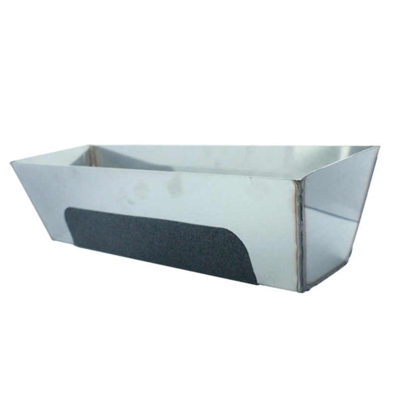 Yajuyi Stainless Steel Mud Pan/Drywall Putty Mud Pan Left Joint