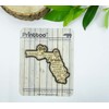 Printtoo USA Florida State Map Wooden Magnet Souvenir Fridge Magnet