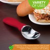 Spring Chef Ice Cream Scoop with Soft Grip Handle, Professional