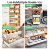 Kitstorack Pull out Cabinet Organizer, Expandable(12"-20") Heavy Duty Slide out