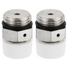PATIKIL 3/8" BSP Male Thread Manual Radiator Air Vent Valves,
