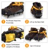 Crampons Traction Device Cleats Mountaineering Non-Slip Crampons Ski Belt for