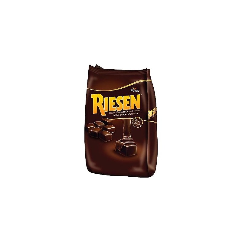 Riesen Chewy Caramel Dark Chocolate Pieces, 30 oz. (SUL398052)